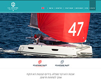 A.G. Yachting website design and project manager