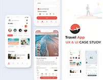 Travel App UX & UI Case Study