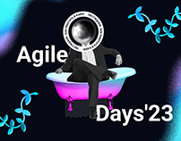 AgileDays – creative website (landing page)