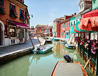Burano - Island in Venice, Italy