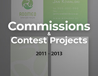 Commissions & Contest Projects (2011 - 2013)