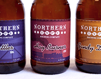 Northern Type Logo & Bottle Design