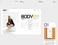 BodyEM - Web design