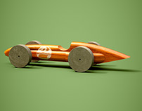 Wooden Car Toy 2