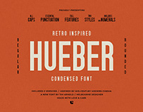 Hueber - Retro Condensed Font
