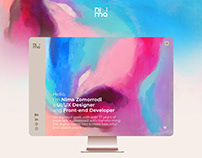 Nima Zomorrodi's Personal Website UI/UX Design