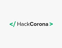 HackCorona | Hackathon Branding