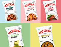 Spices Packaging Design | Satwik