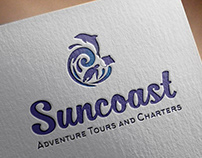 Suncoast Adventure tour and charter - Logo design