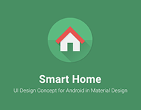 Smart Home UI Concept (Android App)