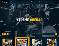 Xtreme - Gym Ecommerce Website Template