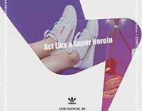 Adidas . Act like a Super Heroin