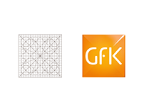 GFK BRANDING - icon grid and brand consistency