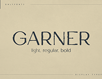 Garner - handmade typeface