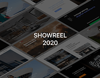 Showreel 2020 – website design