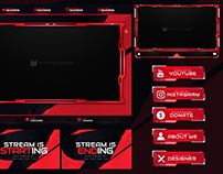 STREAM OVERLAY TEMPLATE DOWNLOAD PSD PACKAGE