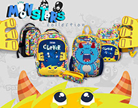 Design of backpack prints for the company "Clever Hipo"
