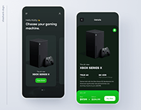 Gaming Console Shop_Mobile UI