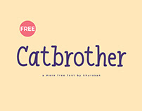 Catbrother Font free for commercial use