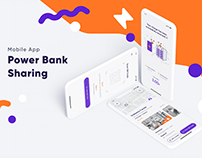 Power Bank Sharing App | UI/UX Design