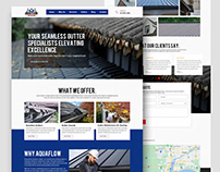 Seamless Gutter Services Website Design