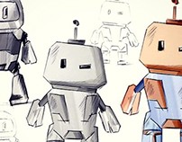 Robot character sketches