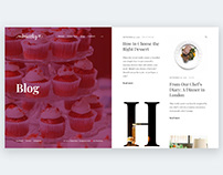 Bakersley — Blog Page Design
