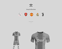 Adidas Grey Collection - Ajax, Arsenal, MU, Real, Juve