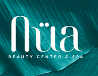 Propuesta Logotipo/ Nüa Beauty Center & Spa