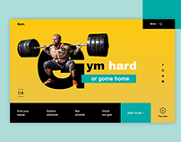 Gym website