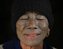 Woman Chin Tribe - Myanmar
