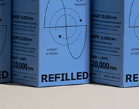 REFILLED | Brand Identity & Packaging