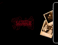 Ghost Marriage Mobile Website Design