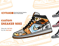 Naruto Custom Sneaker - Duc Danh