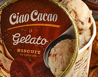 Ciao Cacao Gelato Packaging