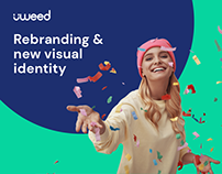 Uweed - Rebranding & new visual identity