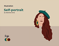 Illustration - Self-portrait - Drawing