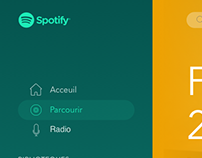 Redesign Spotify Desktop version