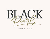 Black Pearl - Font Duo