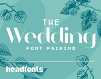 Wedding Font Pairing II