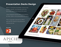 Presentation Design - Apicii - Soho House