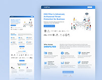 SAAS landing page design and development [Unbounce]