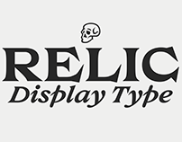 Relic Pro Display Type Family