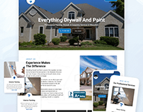 Website Design for Everything Drywall & Paint