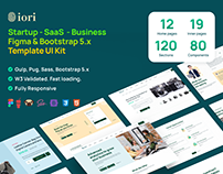iori - Startup & SaaS Figma Bootstrap 5 Template