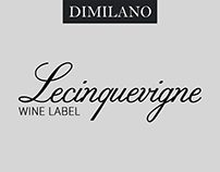 Wine label-Lecinquevigne