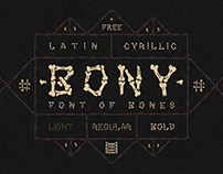 BONY | Font Of Bones