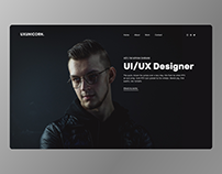 Designer professional website homepage