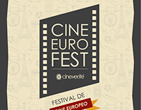 CINE EURO FEST Afiche - Cine Verité