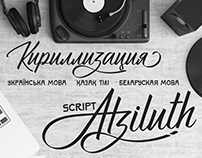 Font Cyrillization Atziluth Script